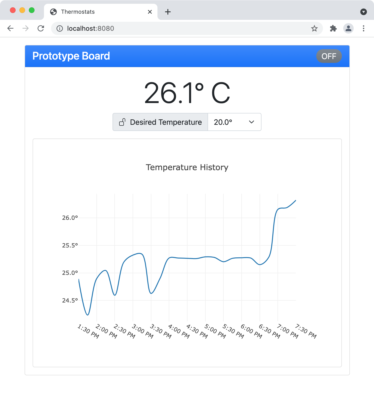 Browser Interface with History